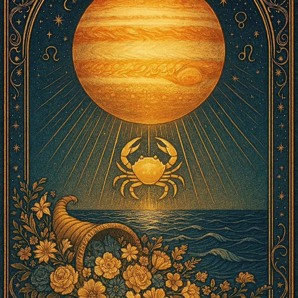 Jupiter en Cancer 2025-2026 : abondance et chance pour chaque signe