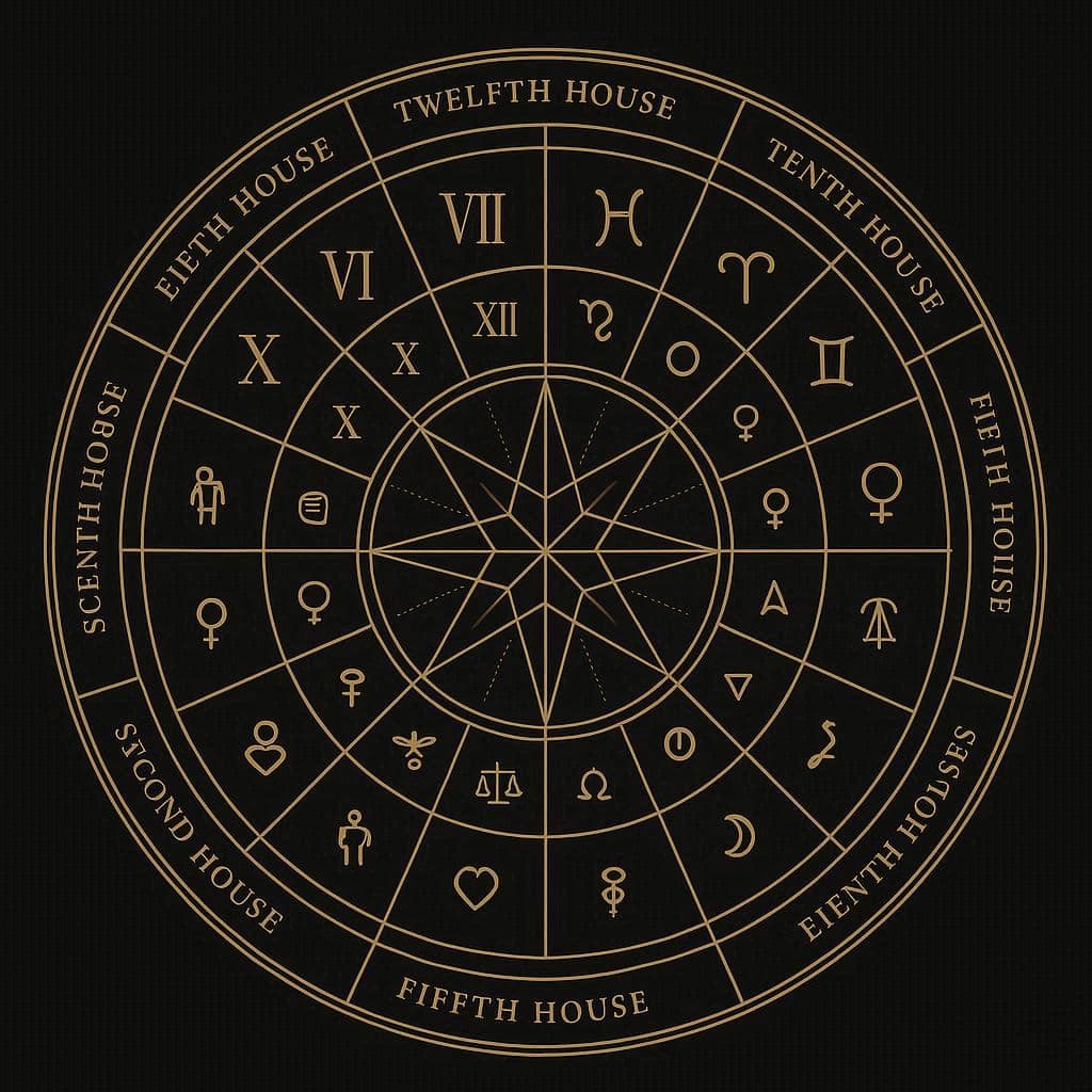 Les 12 maisons astrologiques : signification simple et comment les lire