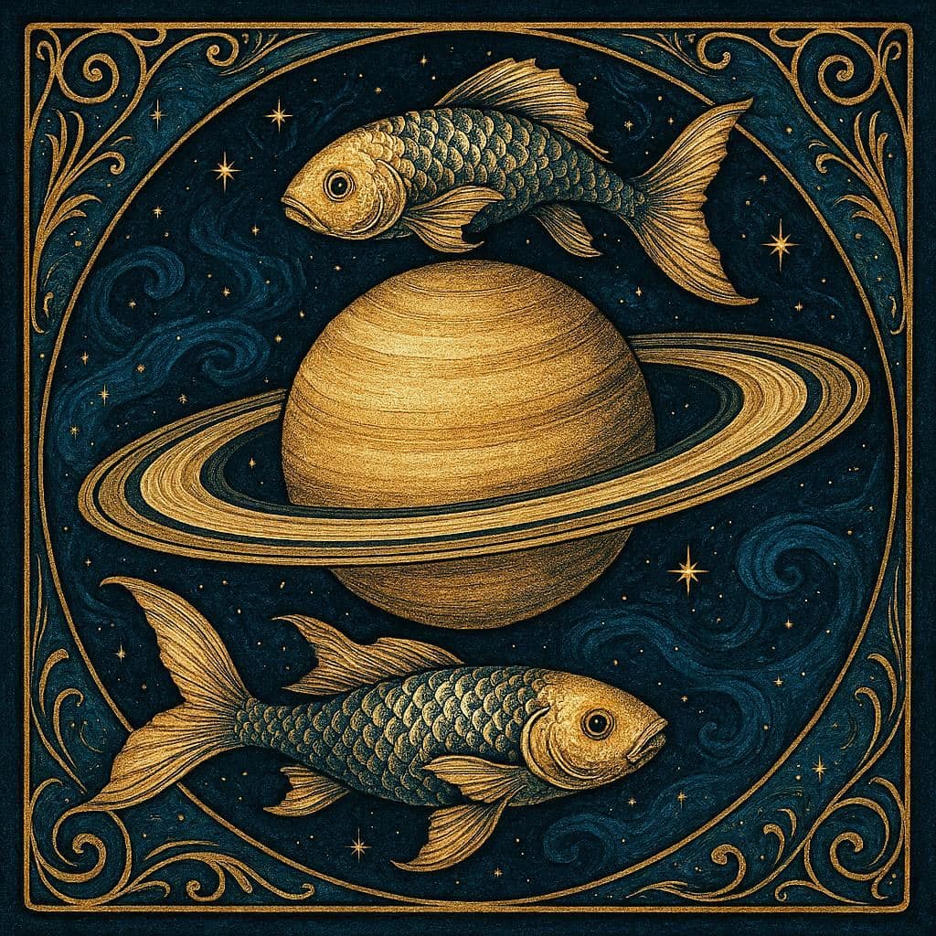 Saturne en Poissons : la grande leçon spirituelle de 2026