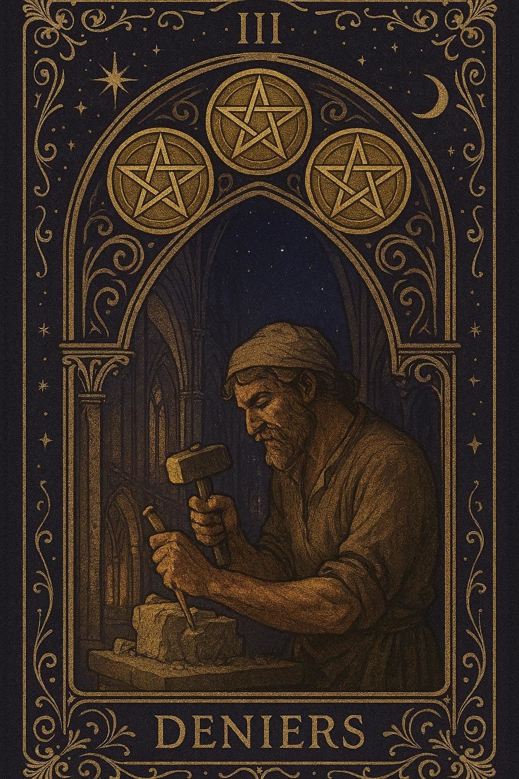 Trois de Deniers